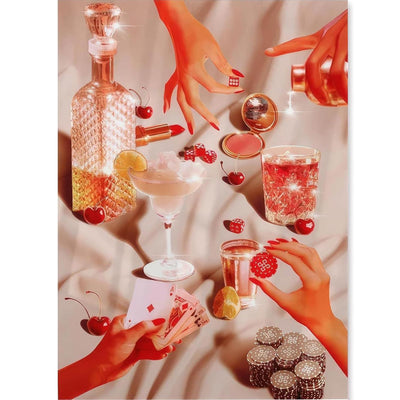 KICHANG White Retro Diamond Painting Diamond Art Kits for Adults,5D Diamond Art Crafts,Round Full Drill Diamond Dots Diamond Art Kits for Home Decor&Gift-11.8x15.7in