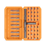 ORIA Ratchet Screwdriver Set, 42 in 1 Magnetic Repair Tool Kit with Rotatable Ratchet Handle, 40 PCS Magnetic Precision Bits, Storage Case for Home Appliances ORIA