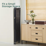 DEANIC 4 Tier Foldable Storage Shelves with Wheels, Large Capacity Shelving Unit, Freestanding Metal Wire Shelf Rack, No Assembly Organizer Rack for Garage Kitchen, Basement, Pantry(Black Pack of 2) DEANIC