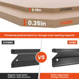 JEKOSEN 3200Lbs Storage Shelves Heavy Duty 4 Tier Adjustable Garage Shelving,Utility Rack Shelf Units for Closet Pantry Basement Kitchen Warehouse,30" Wx12 Dx60 H,Black JEKOSEN