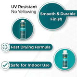 CrafTreat Gloss Varnish - Clear Acrylic Varnish for Oil Painting, Canvas, Wood - 120 ml CrafTreat