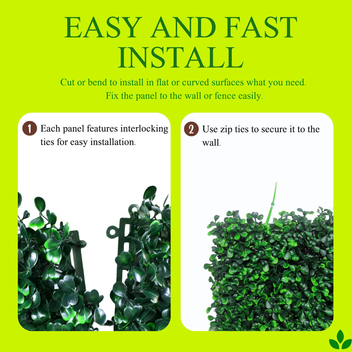 HWT 12 Pcs 20"X20"Grass Wall Backdrop, UV-Protected Greenery Wall Backdrop, Grass Wall Panels, Boxwood Hedge Wall Green Wall Decor Boxwood Panels Indoor & Outdoor Decor HWT