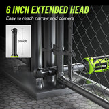 Robustrue 3/8" Cordless Ratchet Wrench, 6 inch Extended Ratchet Wrench, 40Ft-lbs 400RPM Cordless Ratchet, 2 Batteries Power Electric Ratchet Driver with Variable Speed, 7 Sockets, LED Light Robustrue