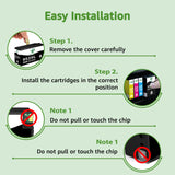 952xl Ink Cartridges Combo Pack Latest Upgrade Replacement for HP 952 XL Ink Cartridge for HP Officejet Pro 7740 8720 8710 8210 8715 8740 8702 8730 8725 Printers (4 Packs, Black Cyan Yellow Magenta) GREENSKY