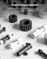 Inslogic Water-Washable ABS-Like Resin, Combines Features of ABSLIKE Resin & Water Washable Resin, Non Brittle, High Precision, Fast Curing 3D Resin for LCD DLP SLA 3D Printers, 1KG Grey Inslogic