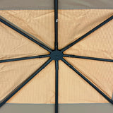 Garden Winds Replacement Canopy Top Cover Compatible with The MasterCanopy Single Tier 10' x 10' Gazebo - RipLock 350 Garden Winds