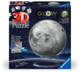 Ravensburger Glow-in-The-Dark Moon 72 Piece 3D Jigsaw Puzzle for Adults and Kids - 11586 - Great Gift for Any Birthday, Holiday, or Special Occasion Ravensburger