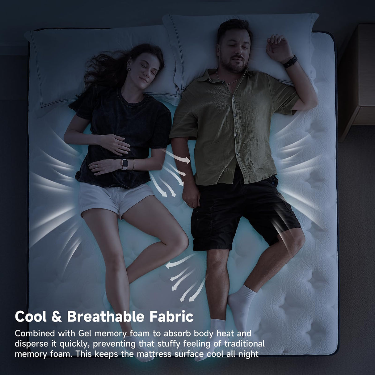 Chiusyufuk Full Mattress,10 inch Full Size Mattress,Hybrid mattresses,Single,Gel Memory Foam Individually Wrapped Pocket Coils Innerspring Pressure Relief,Soft,CertiPUR-US Certified,Fiberglass-Free, Chiusyufuk