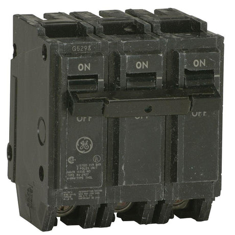 Circuit Breaker,100A,Plug in,120/240V,3P GE