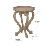 Christopher Knight Home Eleanor French Country Accent Table with Round Top, Natural Christopher Knight Home