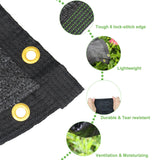 Mklsit Garden Shade Cloth, 70% 20 x 20 FT Resistant Sun Shade Net for Plants Outdoor Mesh Tarp with Reinforced Grommets Shade Cloth for Greenhouse, Tomatoes, Pergola, Patio Sunshade Mklsit