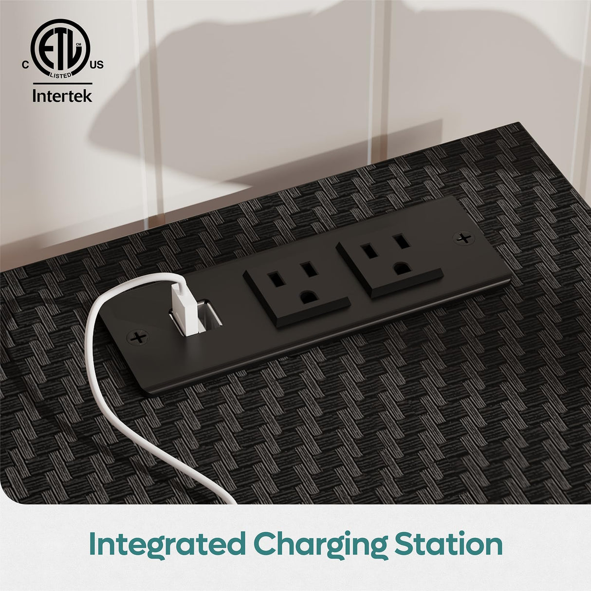 Bestier LED TV Stand with Power Outlets for 55/60/65 Inch TV, Gaming Entertainment Center with Cabinet for PS5, Modern TV Cabinet with Adjustable Glass Shelves for Living Room, Bedroom 58 Inch,Black Bestier