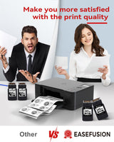 EaseFusion 245XL Ink Cartridges Replacement for Canon 245XL Black Ink Cartridges 245 XL PG-245 PG-245XL for Canon Pixma MX490 MX492 MG2522 TR4520 TS3322 TS202 MG2500 TS3122 TR4500 Printer Ink 245 EaseFusion