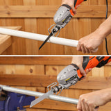 Yunirvana 5.0 Amp Variable-Speed Corded Reciprocating Saw - 3000spm for Versatile Cutting, 1/2" Stroke Length, Up to 4-1/2" Cutting Capacity for Wood and Metal Yunirvana