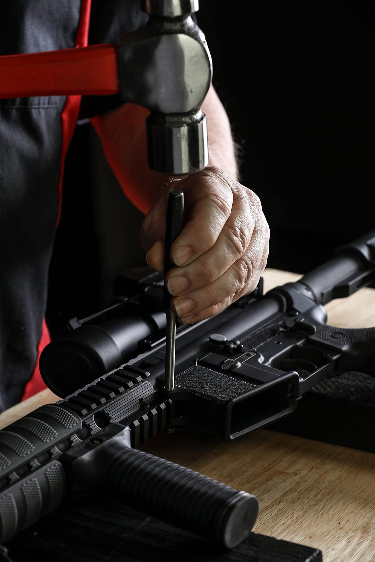 ARES 50005-16-Piece Punch and Chisel Set – Tapered Punches, Pin Punches, Center Punches, and Cold Chisels for Various Applications ARES