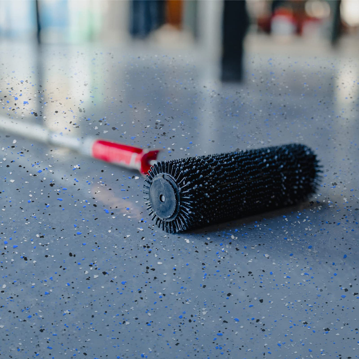 9 Kg/ 20 lb Decorative Color Chips Garage Floor Epoxy Kit Blend Paint Flakes Concrete Floor Coatings for Garage Floor Paint Interior Exterior Walls Floors (Black White Gray Blue) Fabbay