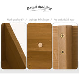 Kitsanery 3-Tiers Wooden Raised Garden Bed,Wood Planter Box for Vegetable,Flower Rack,Flower Pot Stands,Indoor Outdoor Gardening Planting Beds (Brown, Small) Kitsanery