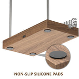 KORRTFID Now Playing Vinyl Record Stand, Vinyl Record Holder, Light Up Vinyl Record Display Stand, Vinyl Record Holder for Albums, Warm White Light with Fingerprint-Proof Acrylic Letters KORRTFID