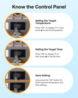 Tumbler Heat Press Machine for 20oz 30oz 16oz Sublimation Blank Skinny Tumbler - Heat Press for Sublimation Mug Projects for 11-16oz Coffee Mug Cup-Gray Axlio