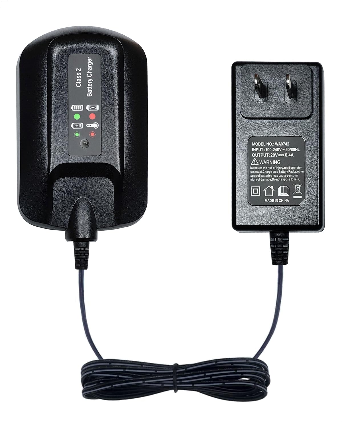 UNGINO WA3742 Replace worx 20v lithium Battery Charger WA3742 WA3732 to Charge Worx 20V MAX Lithium Battery WA3520 WA3525 WA3512 WA3512.1 WA3522 WA3544 WA3575 WA3578… UNGINO