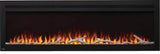 Napoleon Purview 72 inch Wall Mount Electric Fireplace - Black, NEFL72HI Napoleon