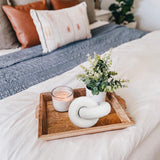 fghuim Decorative Wood Chain Home Decor Wood Knot Desk Shelf Decorations for Living Room Coffee Table Decor fghuim