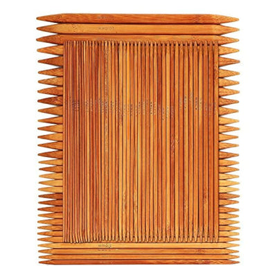 75 Pcs Double Pointed Knitting Needles Set, BetyBedy Carbonized Bamboo Knitting Needles, Knitting Needle for Handmade Creative DIY - 8'' Length 15 Sizes (2.0mm -10.0mm) (5 Needles/Size)