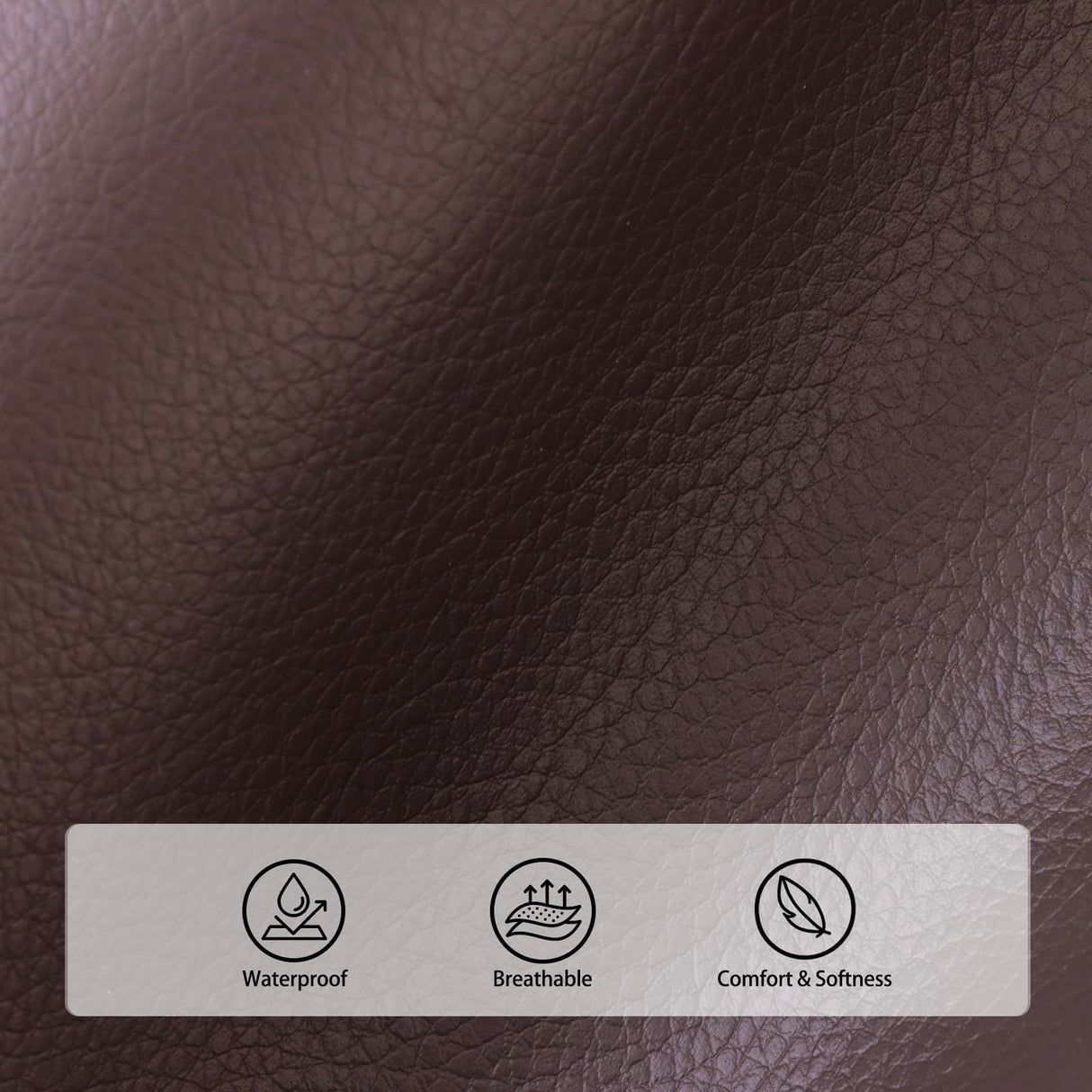 EONIX Dual Motor Oversized Power Lift Recliner Chair for Elderly, 400lbs Heavy Duty Leather Recliner with Massage and Heat, Big and Tall Lay Flat Lift Chair with Cup Holders, SLRY006063, Dark Brown EONIX