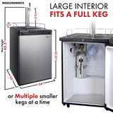 Kegco K309SS-1 Keg Dispenser, Stainless Steel Kegco