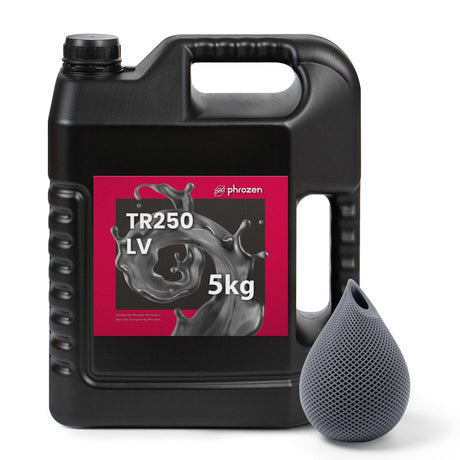 phrozen High Temp 3D Printer Resin [TR250LV], Functional Resin HDT80 °C 405nm DLP LCD UV-Curing Photopolymer Resin for Prototyping, Ducting, Molding, High Precision Printing,5kg phrozen