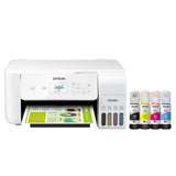 Epson EcoTank ET-2720 Wireless Color All-in-One Supertank Printer with Scanner and Copier - White Epson