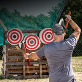 NEDFOSS 16" Champion Throwing Axe Set, Throwing Axes and Tomahawks with 1065 High Carbon Steel & Wooden Handle, Perfect for Axe Throwing Game, Recreation and Competition, Gift for Men NedFoss