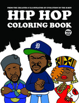Hip Hop Coloring Book Dokument Forlag