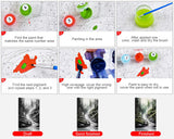 TUMOVO Paint by Numbers for Adults Waterfall in The Woods Adults' Paint by Number Kits Misty Forest Landscape Art Painting Kits with Brushes Oil Painting Art Crafts 16x20 in TUMOVO