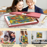 hill froeistung Farm Life Diamond Painting Kits for Adults, Animal Scenery Diamond Art for Beginners, 5D DIY Full Drill Round Gem Art Craft Home Wall Decor Gift 12x12 inch hill froeistung