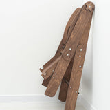 Montessori Toddler Tower Foldable Kitchen Helper Stool for Toddlers Wooden Stepping Stools for Kids Learning Towers for Bathroom and Kitchens (Dark Walnut, Montessori Tower) Enjoy The Wood