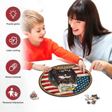 Reouinty Wooden Puzzle for Adults, Eagle Wooden Jigsaw Puzzles(11.1 * 11.2in-200pcs), Beautiful Wooden Puzzle with Box Birthday Gifts for Adults and Kids Family Game Reouinty