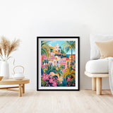 DOMROM City Diamond Painting Kits for Adults, Landscape Diamond Art Kits for Adults Beginner, DIY Diamond Dots Paint by Diamonds Art and Crafts for Hobbies, Gifts, Home Art Decor 12x16 inch DOMROM