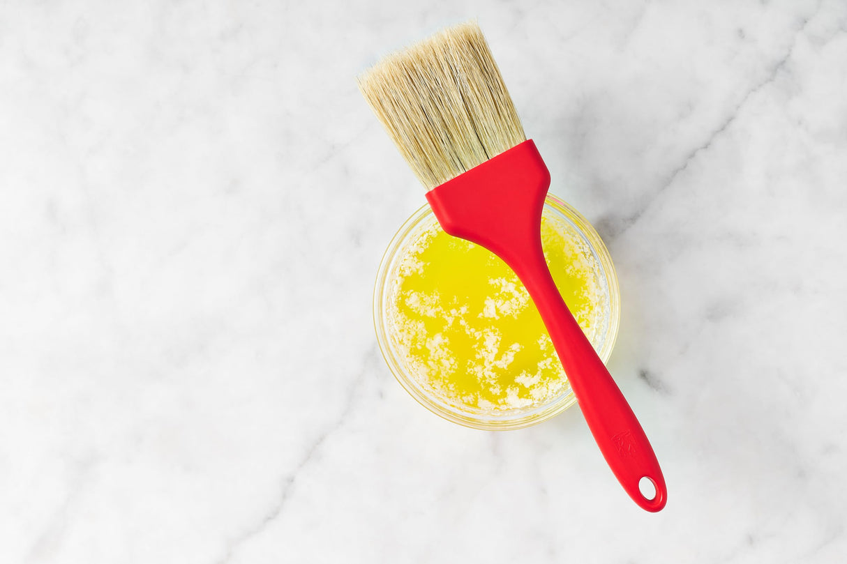 King Arthur Baking Company Professional Pastry Brush, Natural Boar Bristles, 2-Inch King Arthur