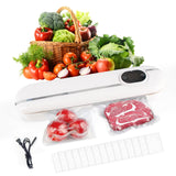 Vacuum Sealer, Food Vacuum Sealer Machine, Vacuum Sealer Machine, Single Sealing/Vacuum Sealing Two Modes, With LED Display, Includes 10 Vacuum Sealer Bags Truloven