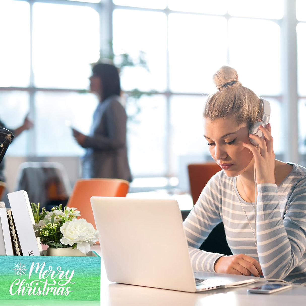 Yetene Set of 6 Wood Storage Boxes with Handles Wooden Nesting Crates Rustic Farmhouse Box for Kitchen Bathroom Home Party Table Decoration Storage Boxes (White) Yetene