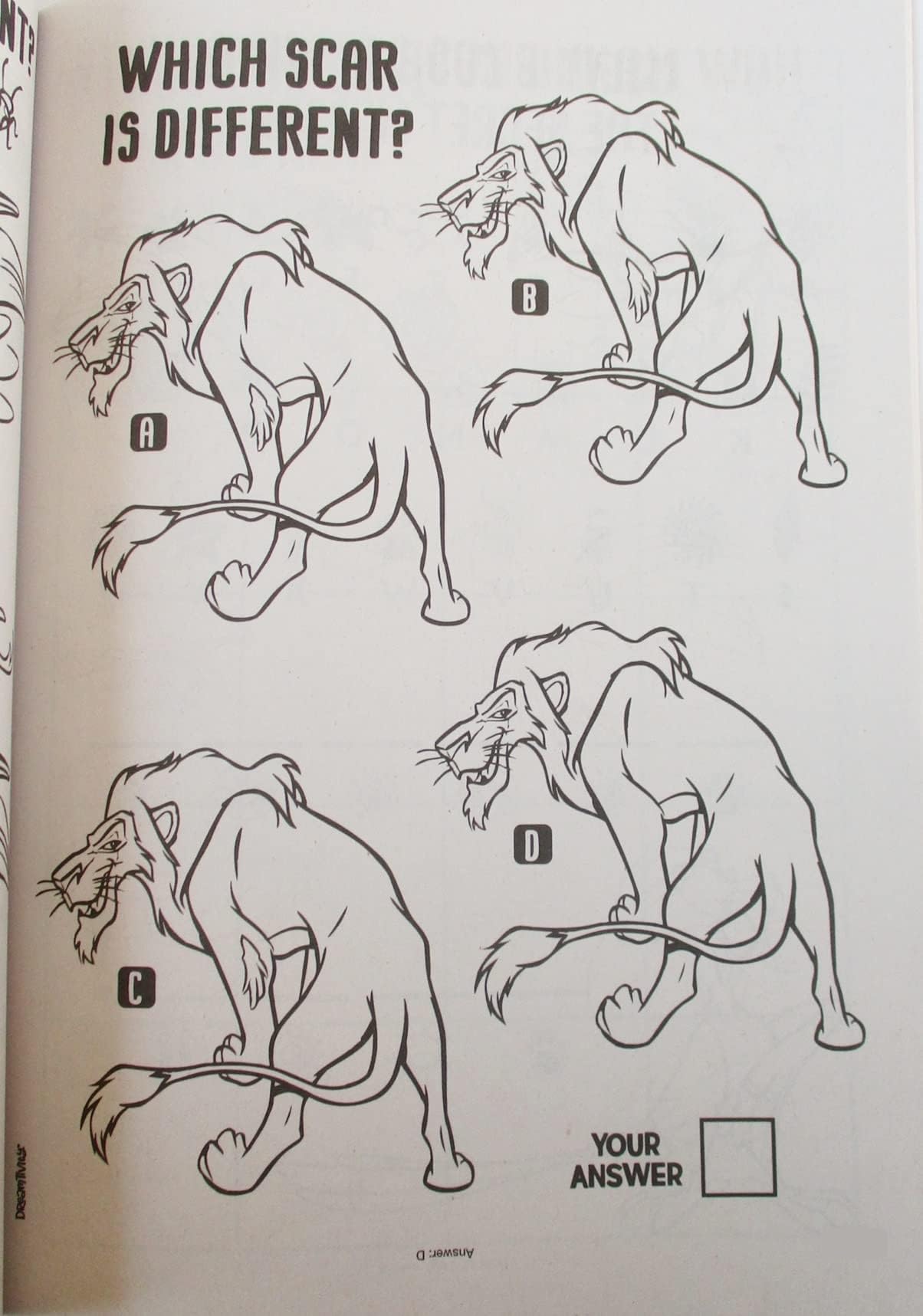 The Lion King Coloring and Activity Book Colortivity ''Friends with The King'' - 80 Pages Activity Books