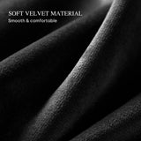 YITAHOME Queen Size Bed Frame with 3 Storage Drawers and RGB LED Lights, Velvet Upholstered Bed with Charging Station and Storage Headboard, No Box Spring Needed, Easy Assembly, Noise-Free, Black YITAHOME