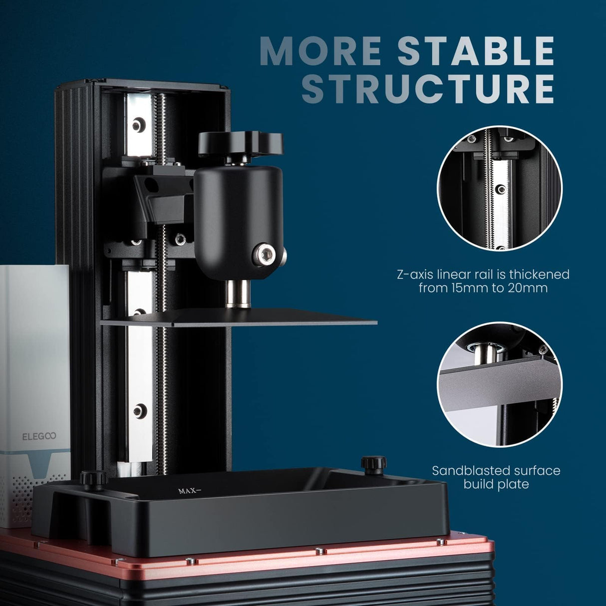 ELEGOO Mars 4 DLP 3D Printer, Desktop Resin 3D Printer with Ultra-Quiet Printing, 20000+ Hours Service Life, and Ultra-Low Operating Power, Printing Size of 5.22 x 2.94 x 5.9 inches ELEGOO