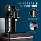 ELEGOO Mars 4 DLP 3D Printer, Desktop Resin 3D Printer with Ultra-Quiet Printing, 20000+ Hours Service Life, and Ultra-Low Operating Power, Printing Size of 5.22 x 2.94 x 5.9 inches ELEGOO