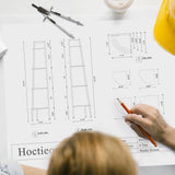 Hoctieon Corner Shelf, 4-Tier Corner Bookshelf, Rustic Corner Ladder Shelf, Industrial Display Shelf for Living Room, Kitchen, Home Office, Balcony, Small Space, Metal Frame, Rustic Brown Hoctieon