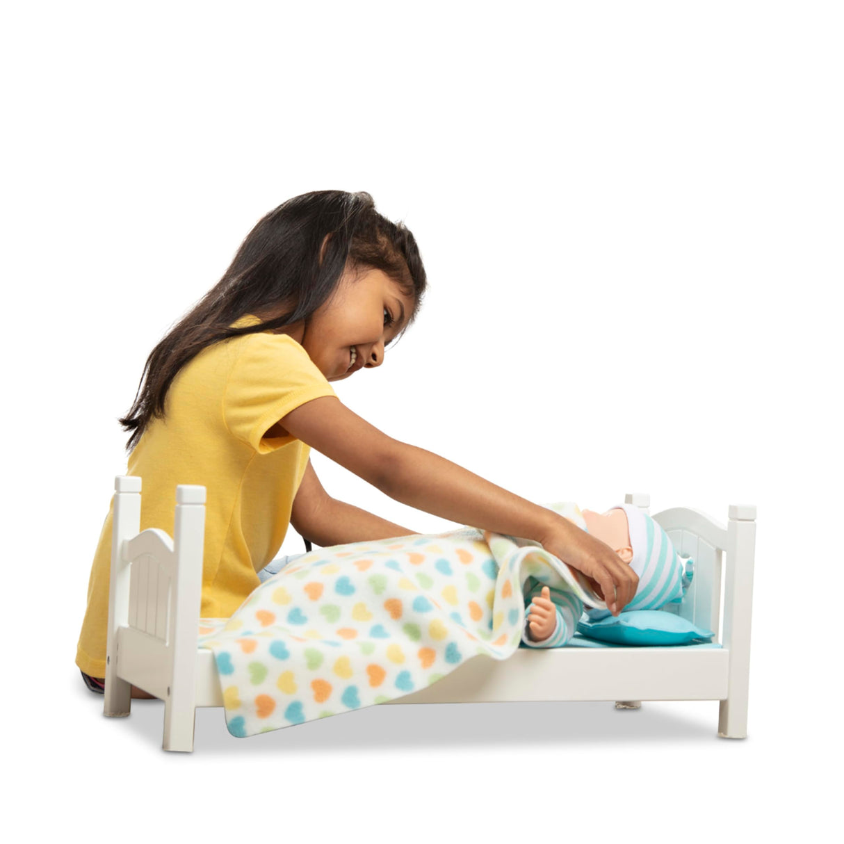 Melissa & Doug Mine to Love Wooden Play Bed Melissa & Doug