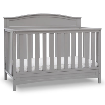 Delta Children Emery 4-in-1 Convertible Baby Crib, Pack of 1, Grey