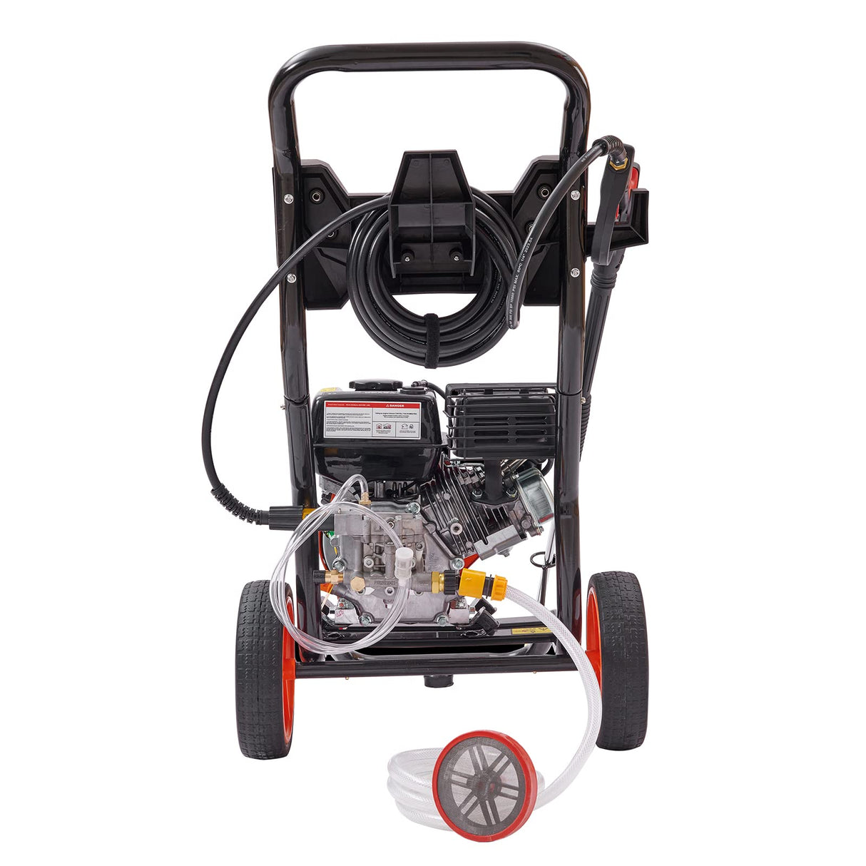 VEVOR Gas Powered Pressure Washer 3400 PSI 2.6 GPM, with Spray Gun and Extension Wand, 5 Quick Connect Nozzles, Copper Pump VEVOR