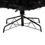 Nearly Natural 10ft. Black Artificial Christmas Tree with 950 Clear LED Lights and 3056 Tips Nearly Natural